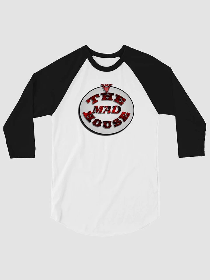 Mad House Unisex 3/4 Sleeve Raglan Shirt - Tultex 245 -1 product image (1)