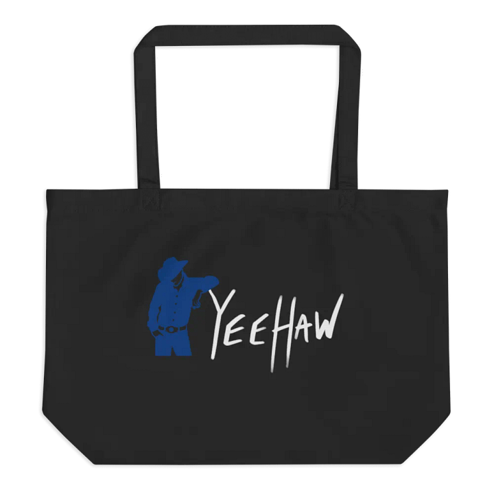 Cowboy Tote Bag (Blue) product image (1)