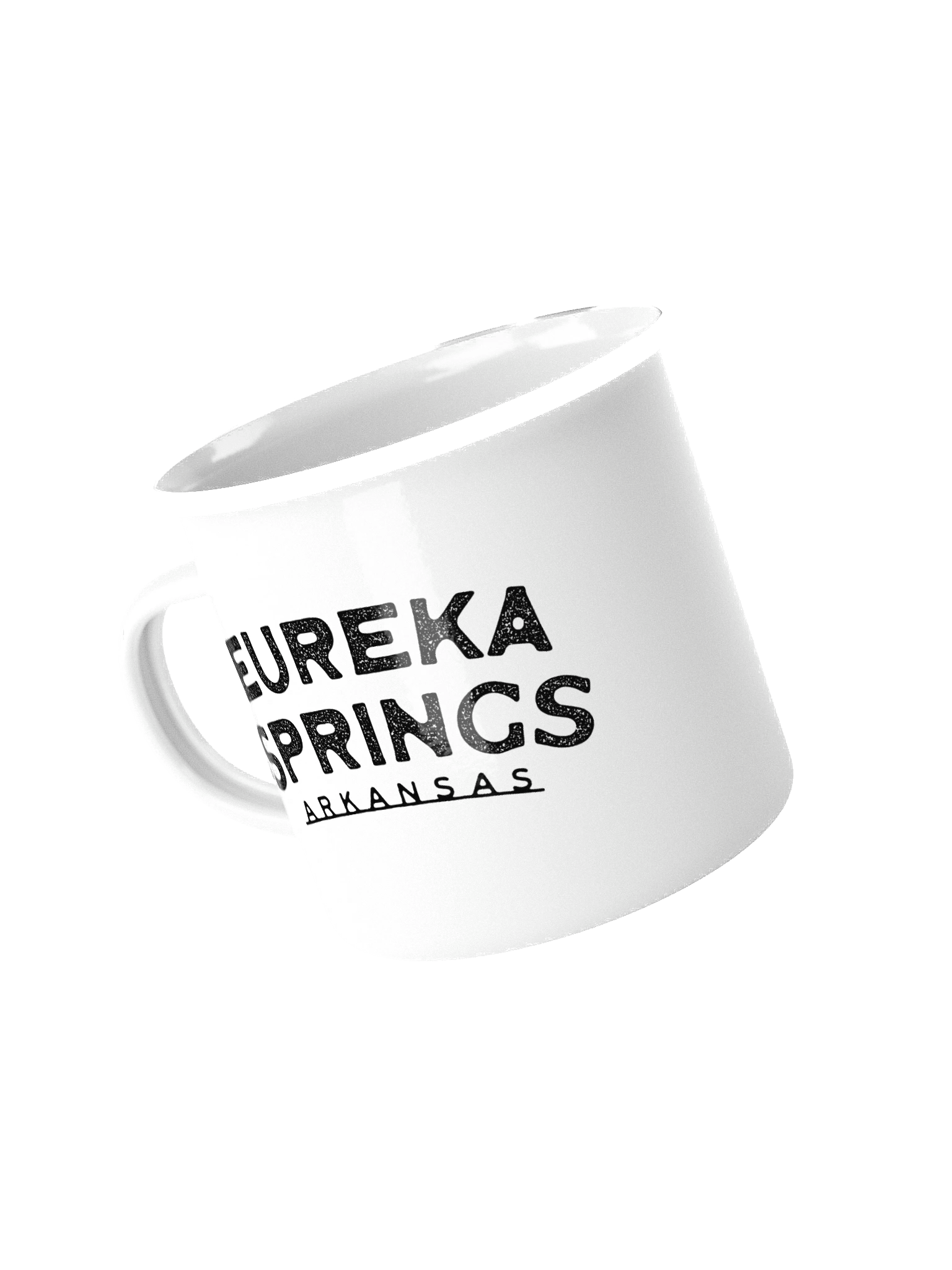 Eureka Springs Arch Block Enamel Mug product image (4)