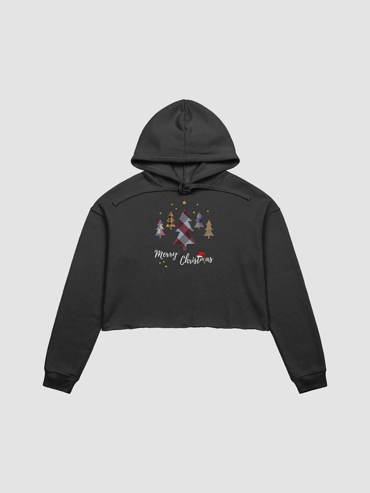 Happy Holidays in Christmas Fleece Crop Hoodie product image (1)