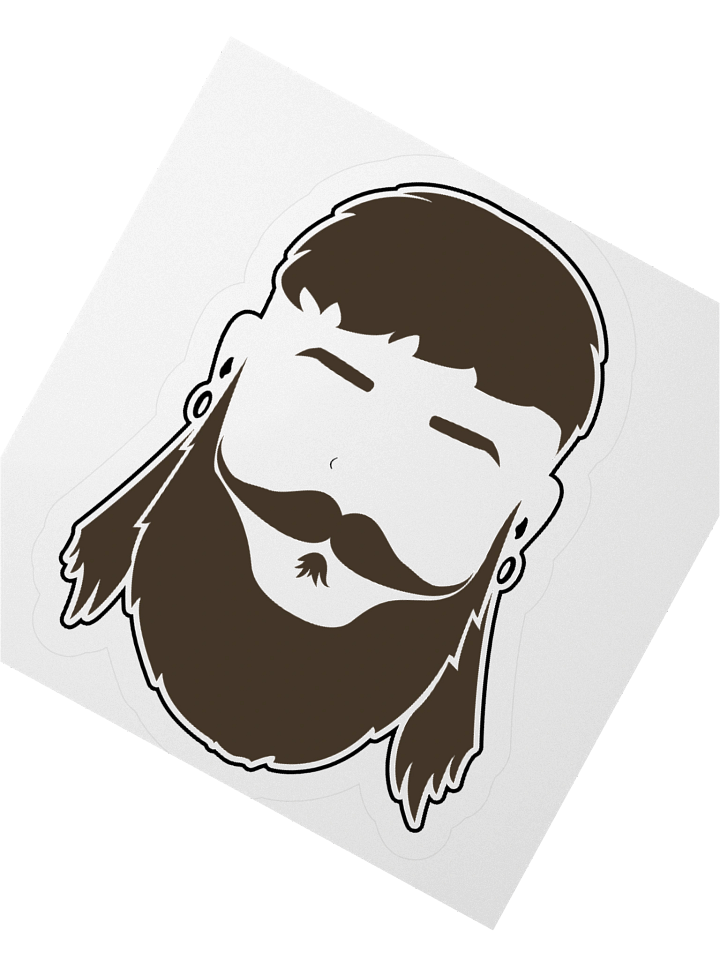 Party in The BACK Ash Sticker product image (5)
