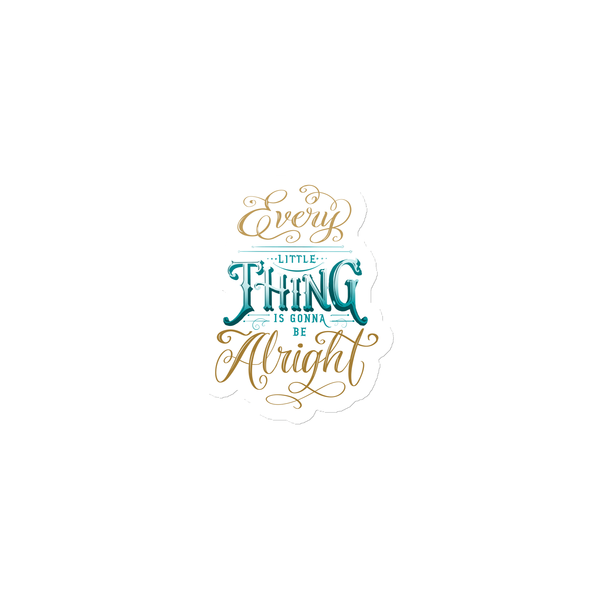 Every Little Thing is Gonna be Alright Magnet product image (1)