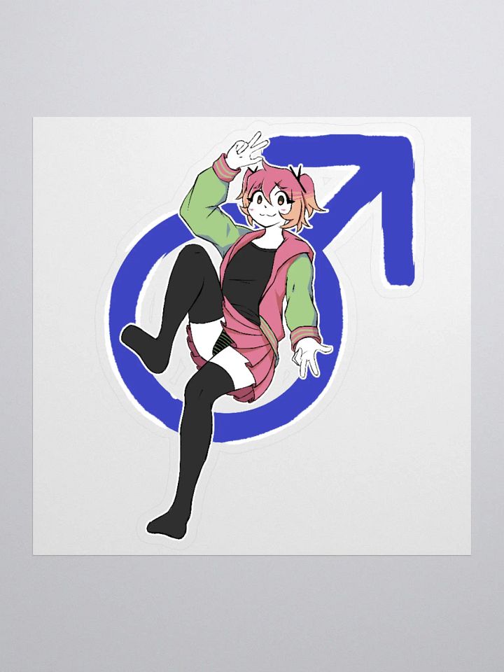Lily Rep Sticker (Transparent) product image (1)