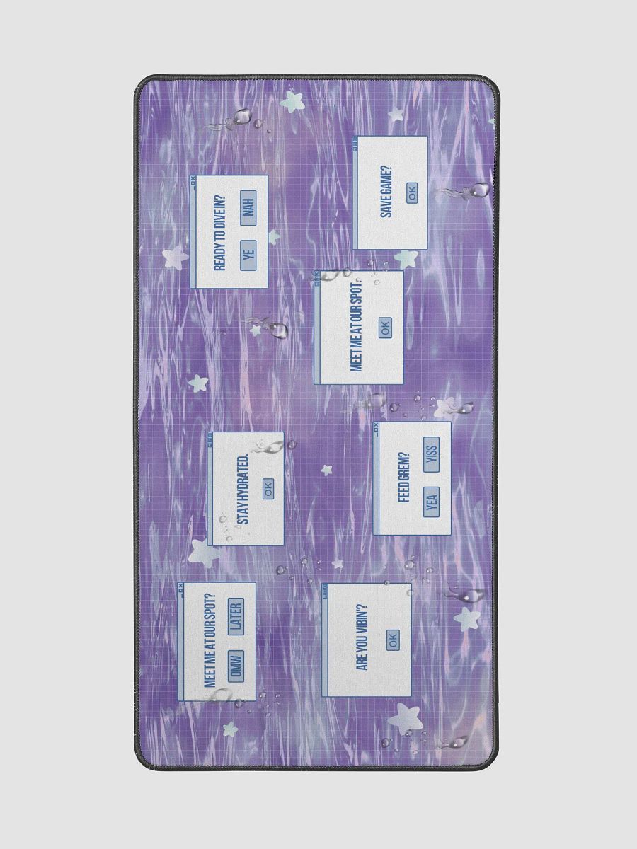 Aquarium Windows Deskmat - Purple product image (2)