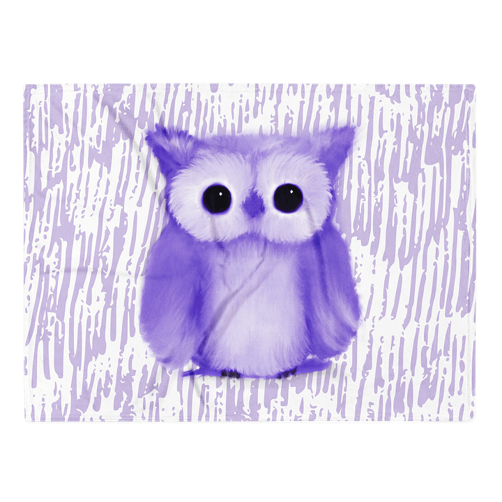 Owl Throw Blanket product image (1)