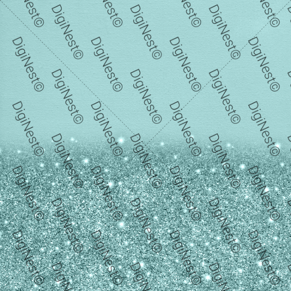 Tiffany Blue Glitter Digital Paper product image (1)