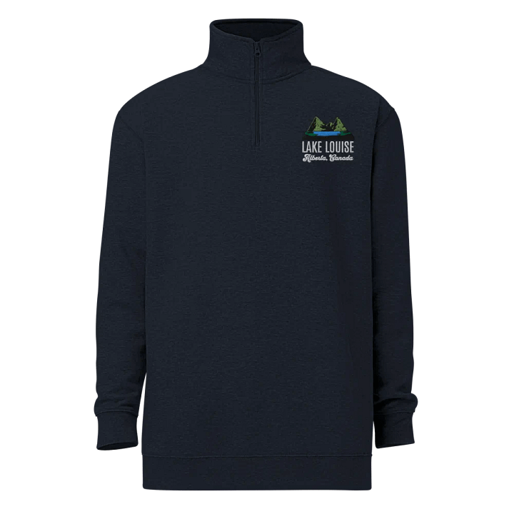 Lake Louise Left Side Embroidered Half Zip product image (20)