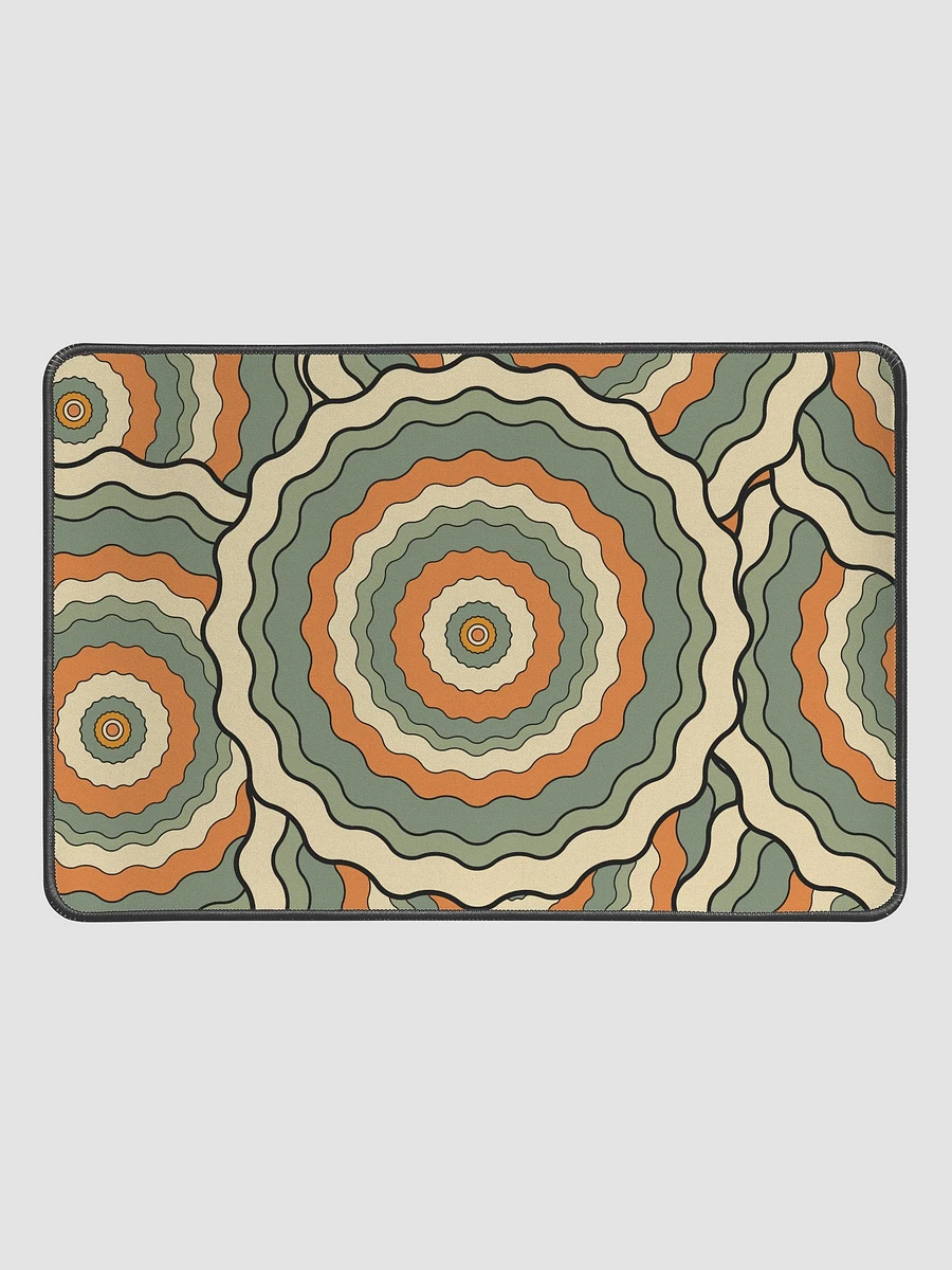 Pumpkin - Waves | S - Desk Mat product image (1)