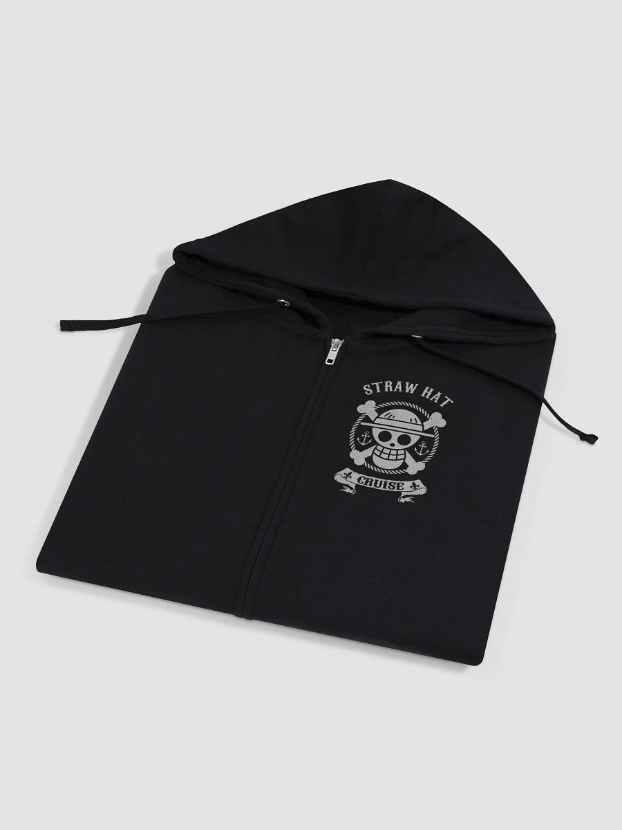 Strawhat Anime Zip-Up Hoodie product image (14)