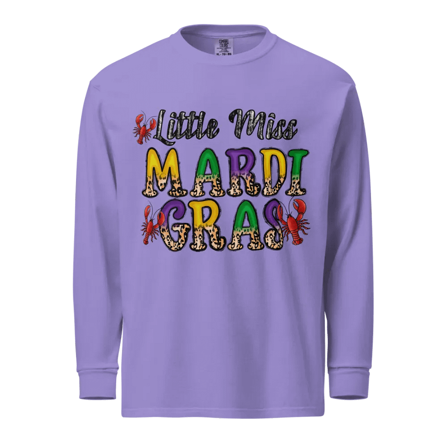 Little Miss Mardi Gras Long Sleeve product image (1)
