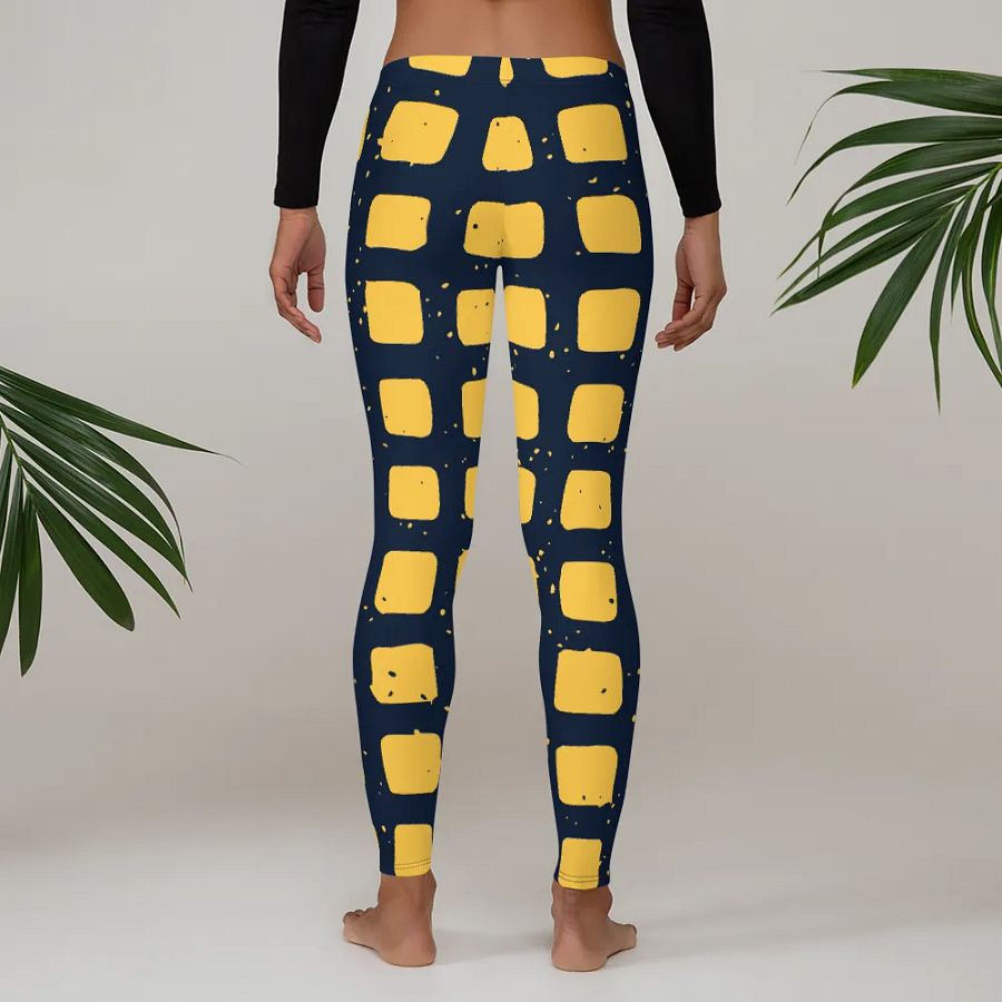 Hand-Drawn Sunshine Leggings product image (4)