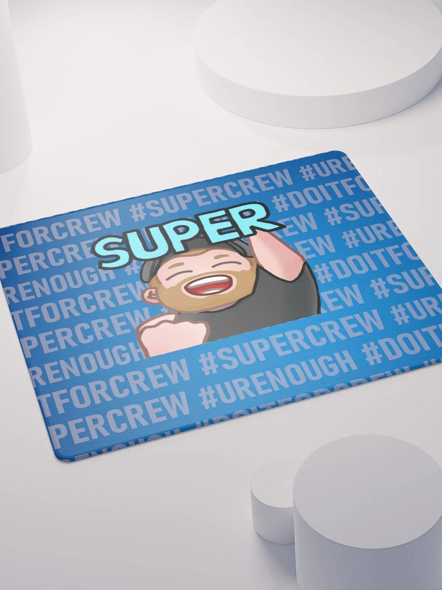 #DOITFORCREW - Gaming Mouse Pad - Blue product image (5)