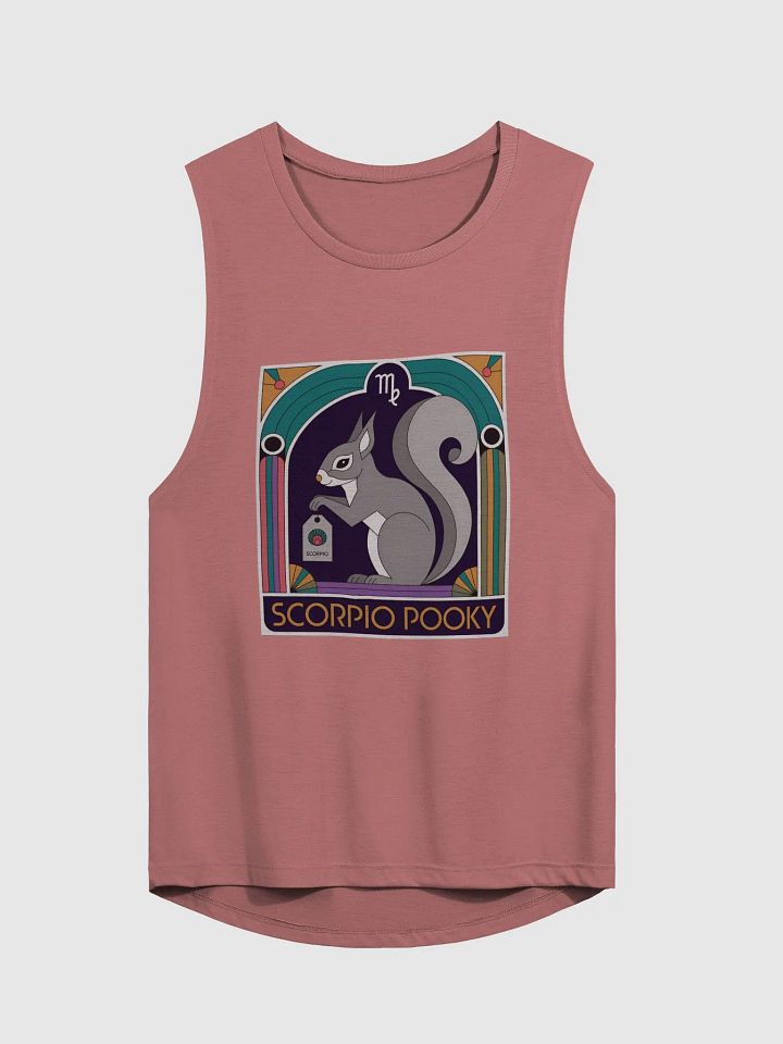 Zodiac Squirrel Art Deco Women's Tank product image (1)