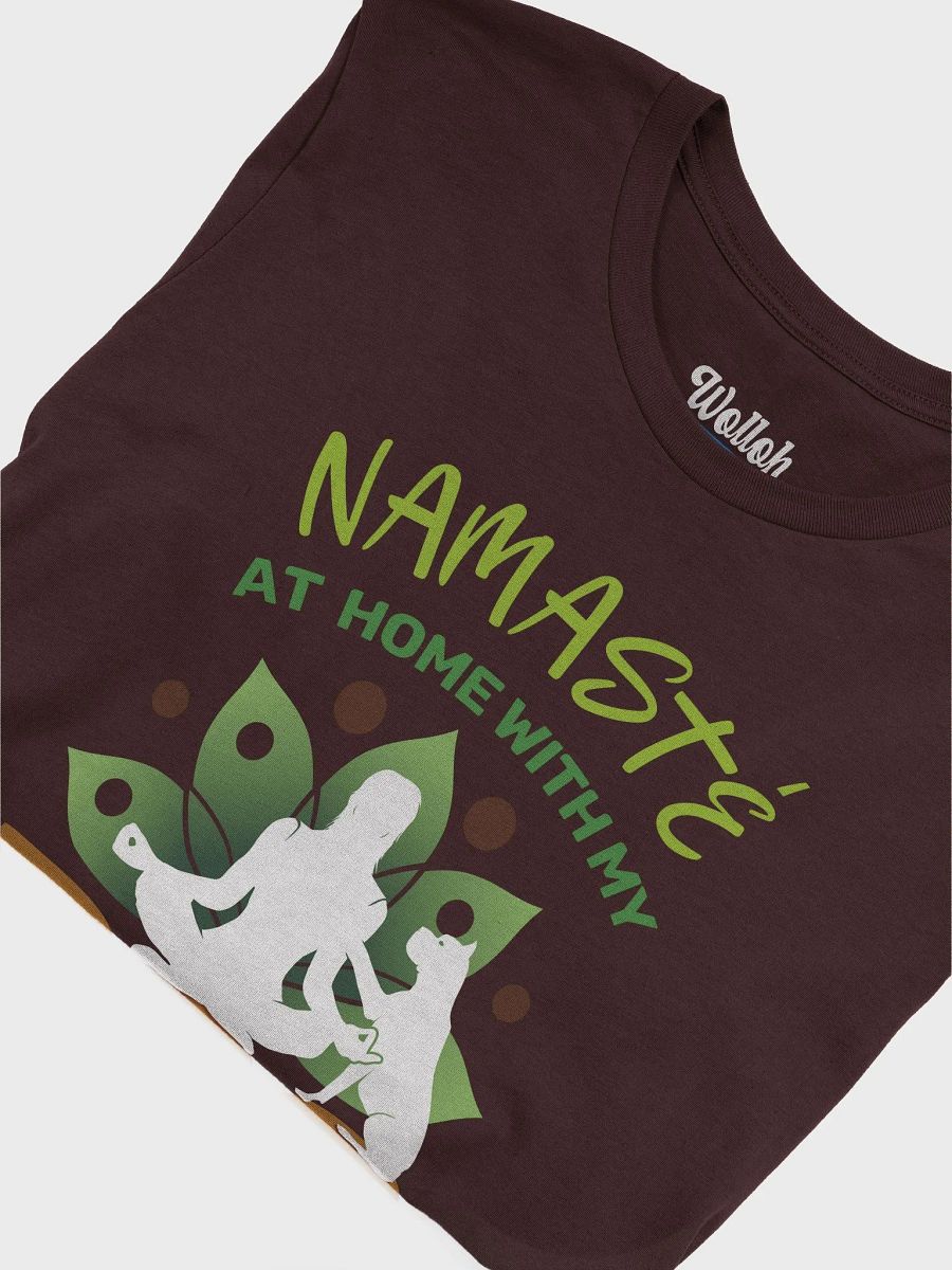 Namaste at Home with My Dog – Humorous T-Shirt for Yoga and Dog Fans product image (6)