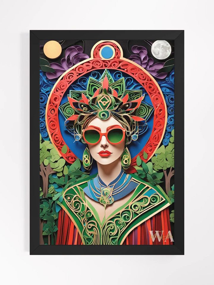Winter Wiccan 16 - Framed Matte Poster product image (1)