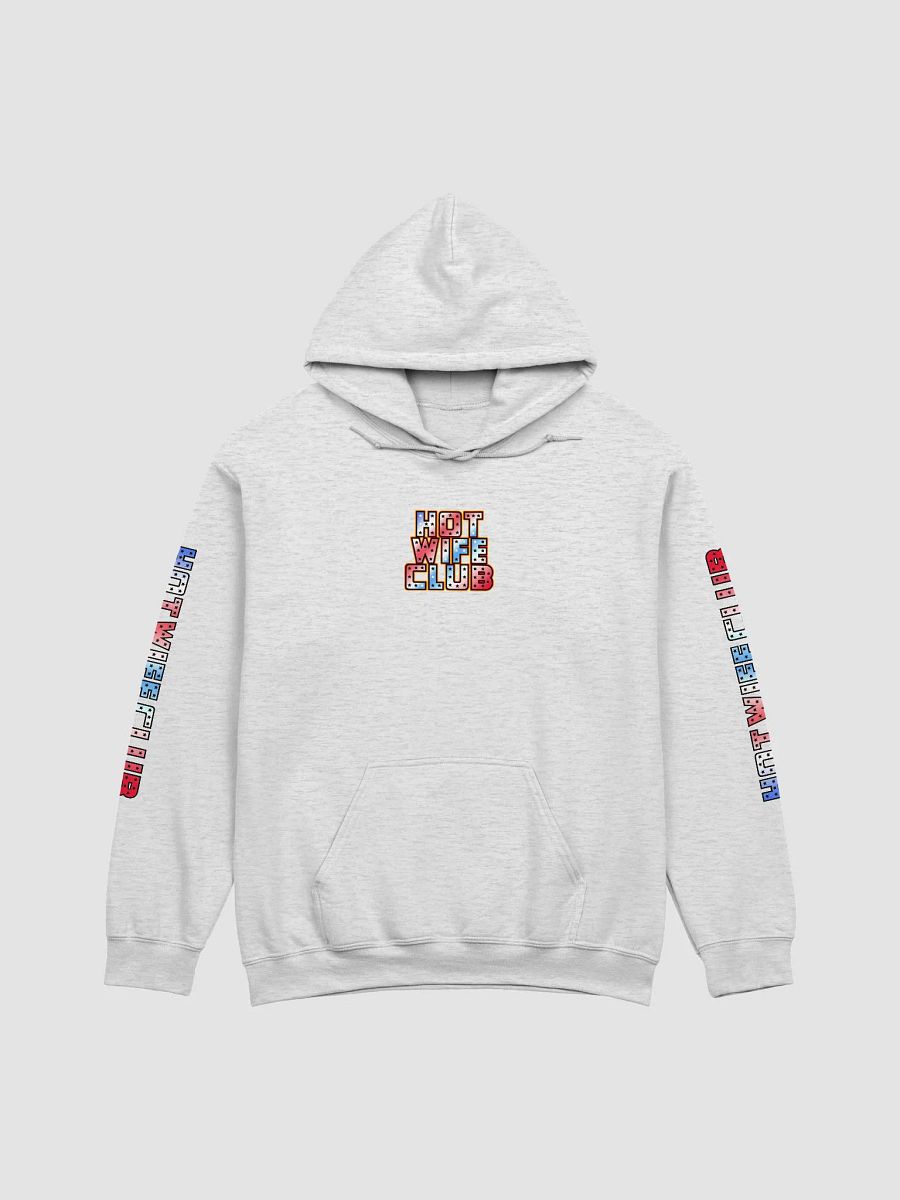 Hot Wife Club red white and blue hoodie product image (10)