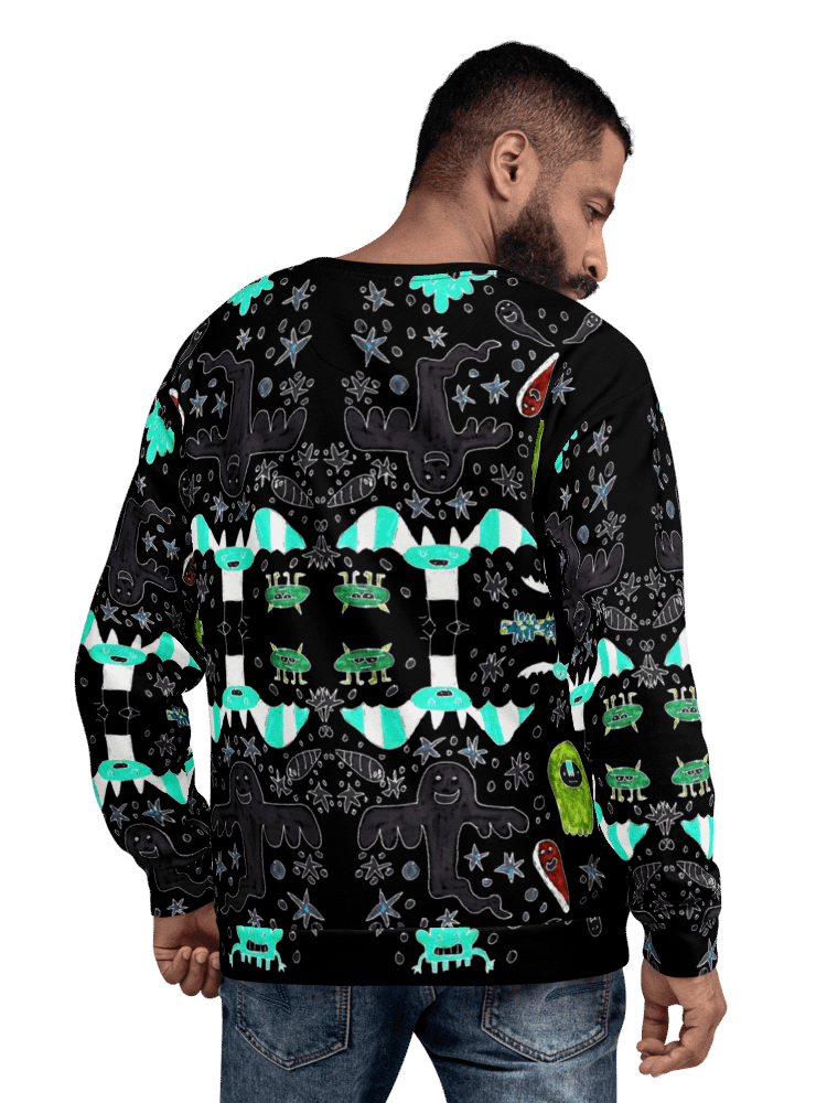 Spooky All-Over Print Sweatshirt product image (6)