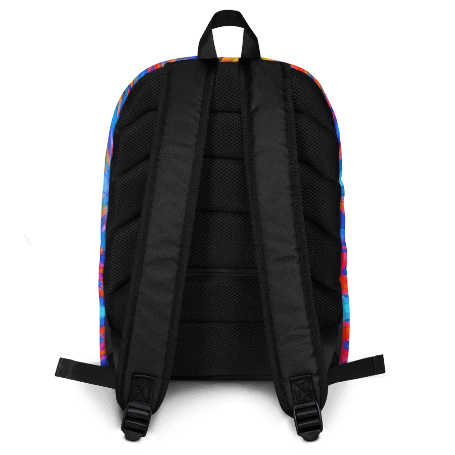 Digital Rainbow Pixels Flow - Backpack product image (9)