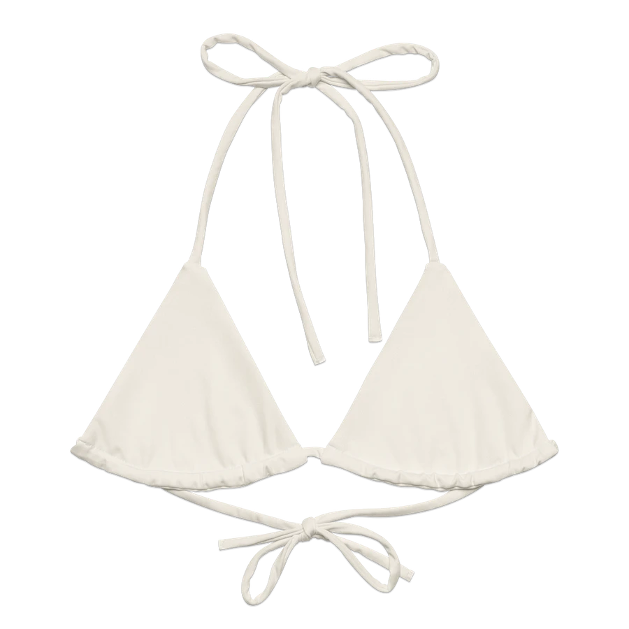 Cream String Bikini Top product image (1)