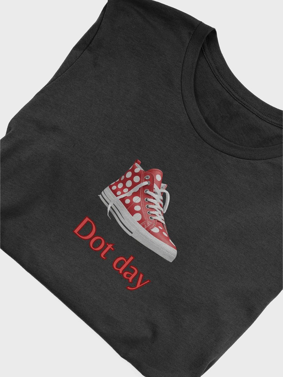Dot Day Red Sneaker T-Shirt product image (9)