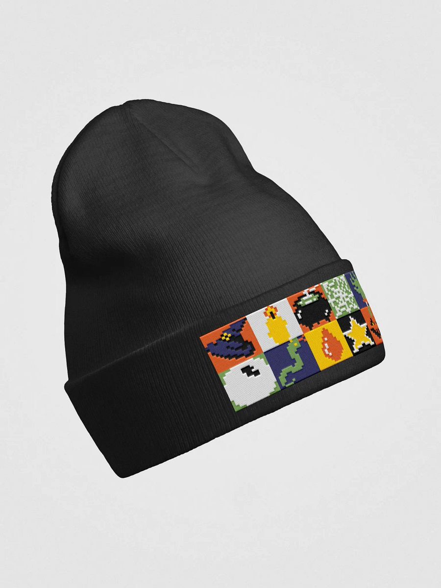 16x16 Halloween Sprites embroidered beanie 2 product image (3)