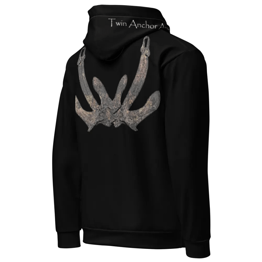 Black Anchor Hoodie product image (6)