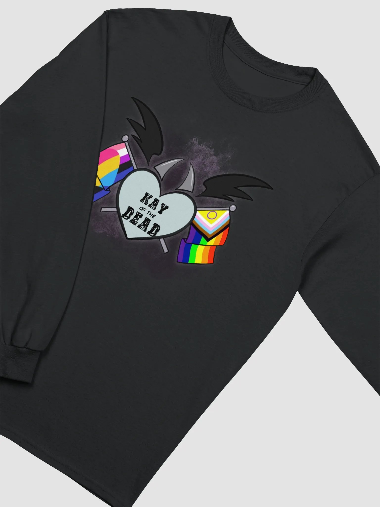 Kay_of_the_Dead Pride Logo Long Sleeve Shirt product image (3)