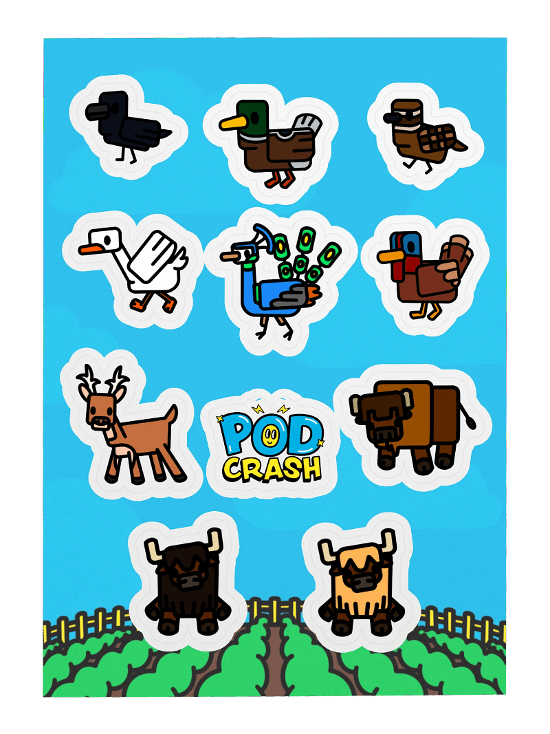 FARMING Stickers