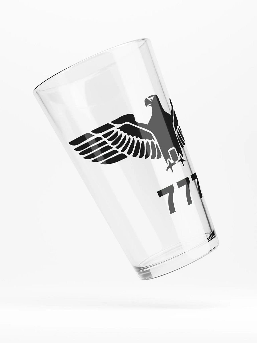 BLACK ADLER BEER GLASS product image (4)