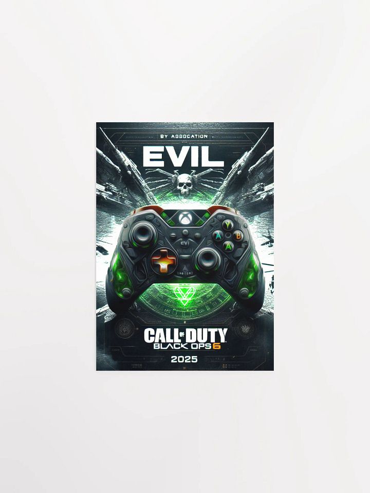 EVIL Gaming: BO6 Controller Poster product image (5)