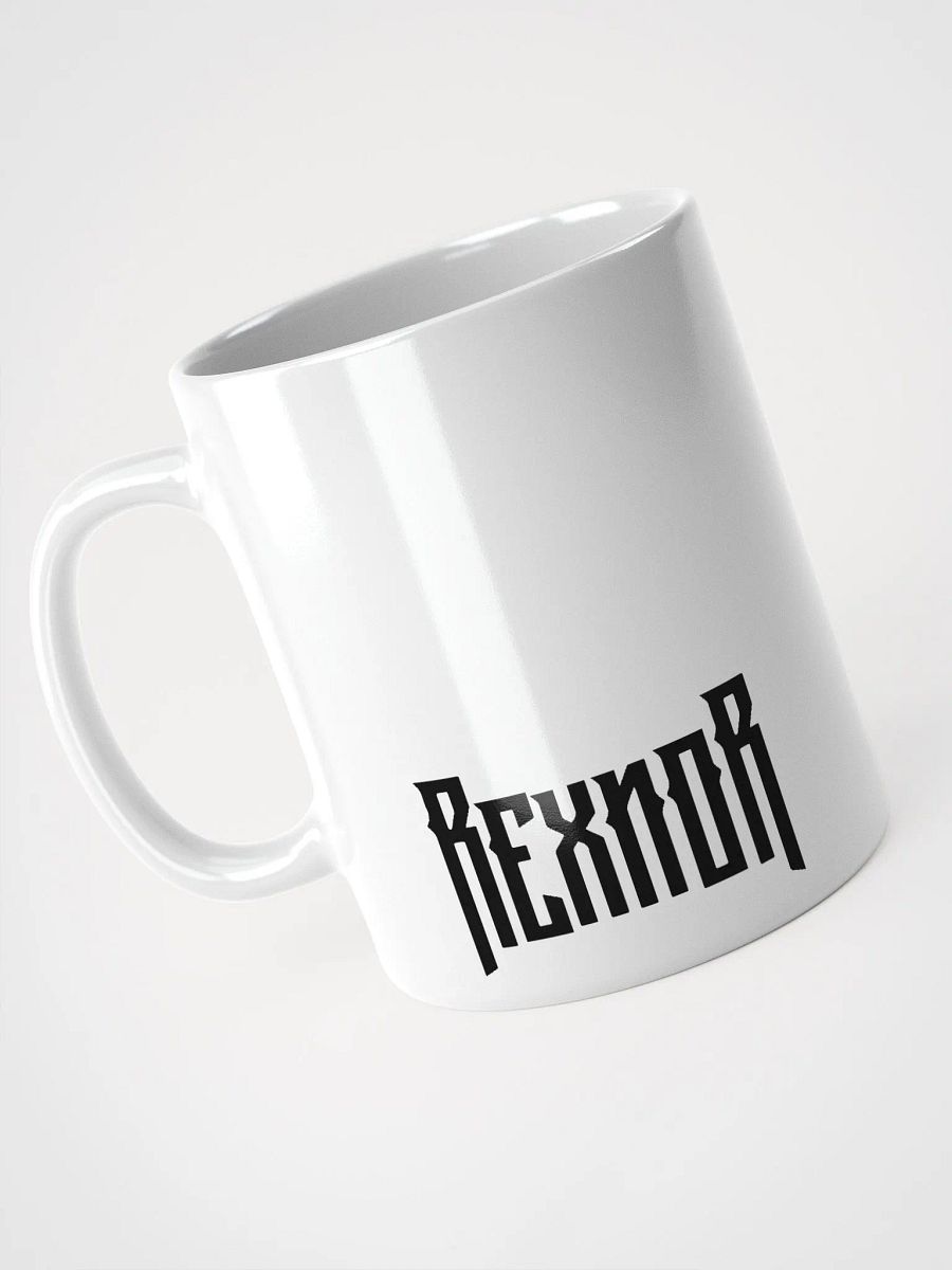 REXNOR Mug (Black Logo + Text) product image (3)