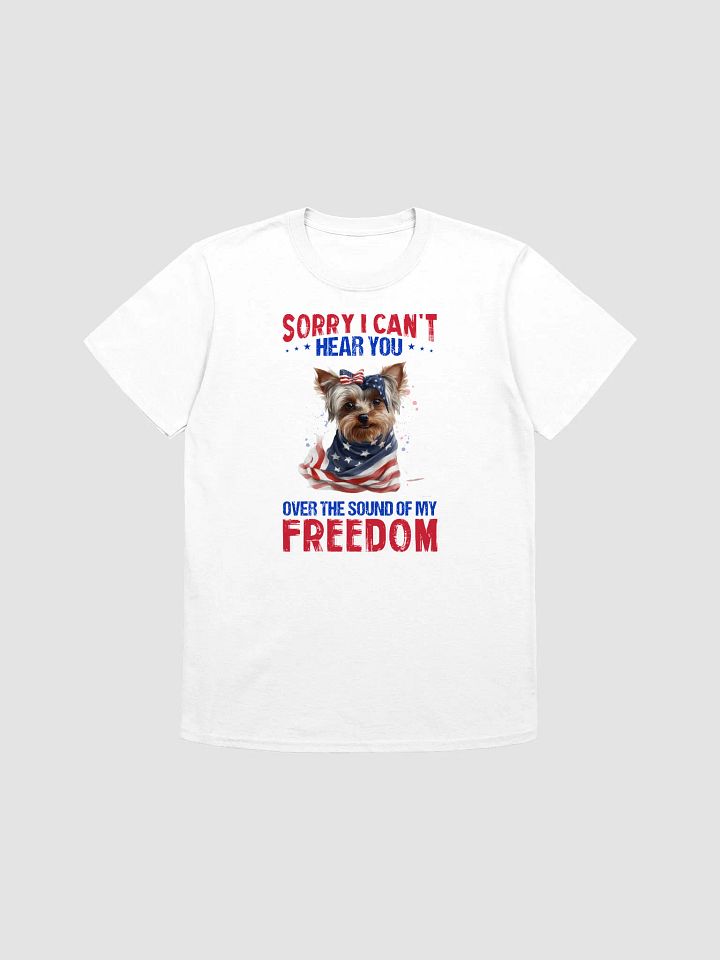 Patriotic Pooch Freedom T-Shirt product image (5)