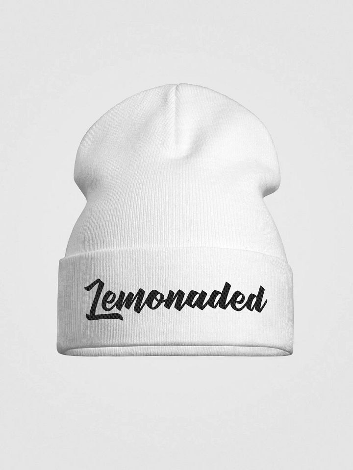 Logo - Beanie White product image (1)