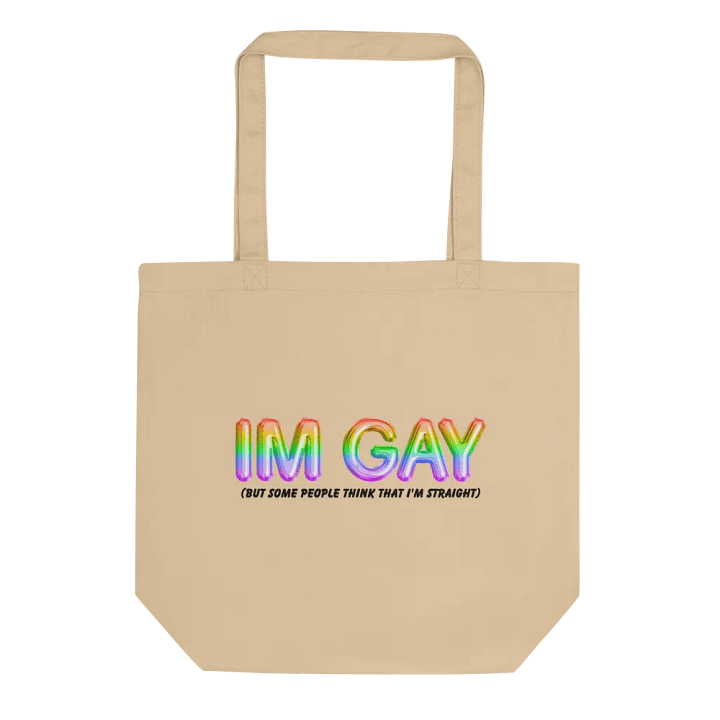I'm Gay (but some people think that i'm straight) - Rainbow - Tote Bag product image (1)