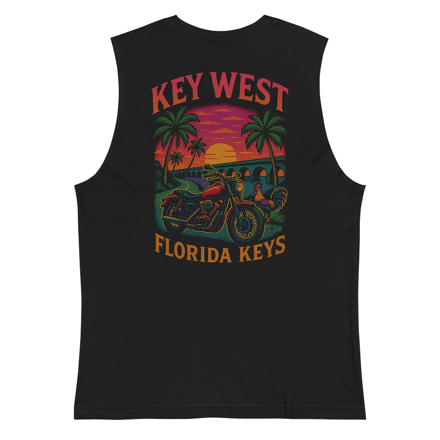 Key West Rider Rooster Men's Tank Top product image (5)