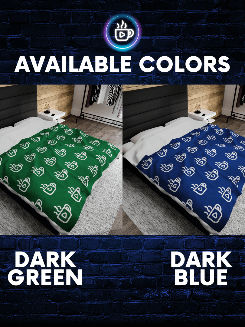Mugshotz Reacts Cozy Blanket - Official Channel Throw As Seen On Screen | Soft Velveteen Fandom Comfort in 3 Sizes product image (6)