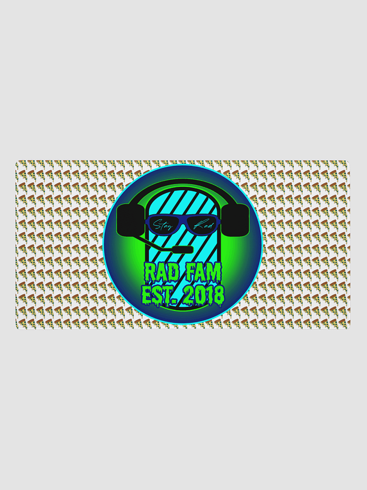 Rad Fam Gaming Mousepad (White) product image (1)
