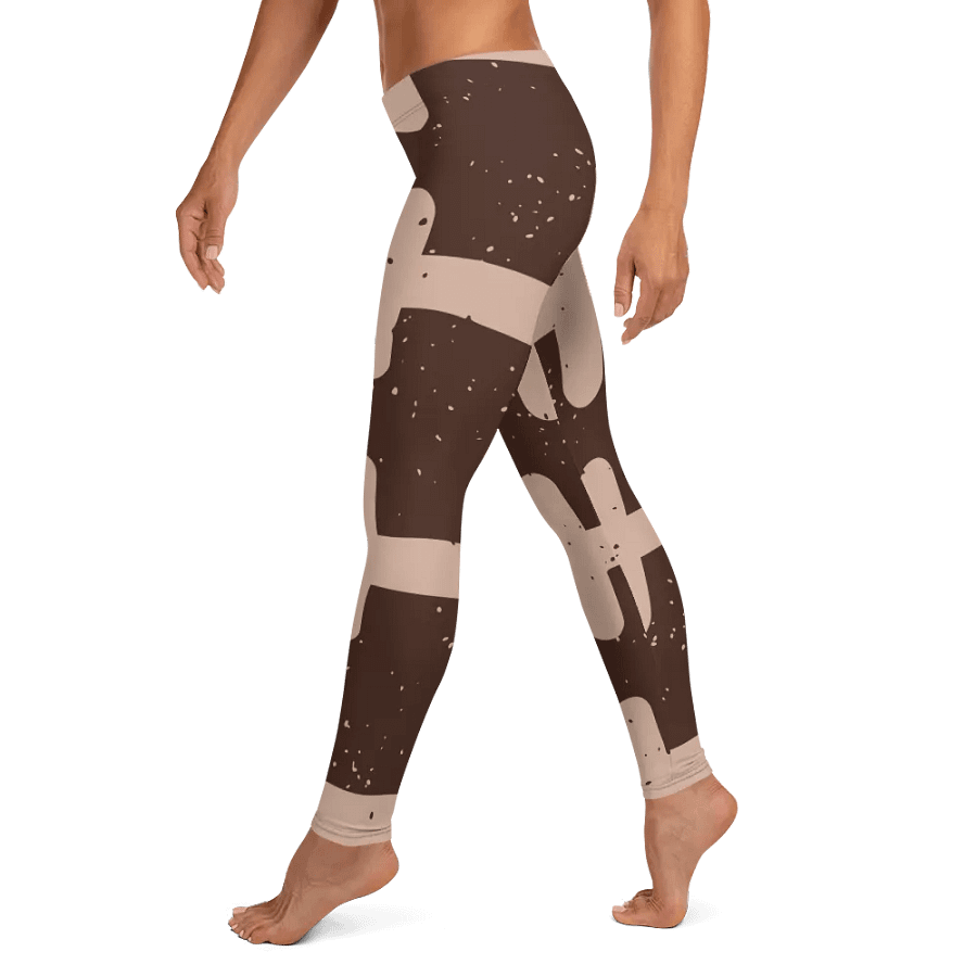 Customizable Textured Tan Lines Leggings product image (10)