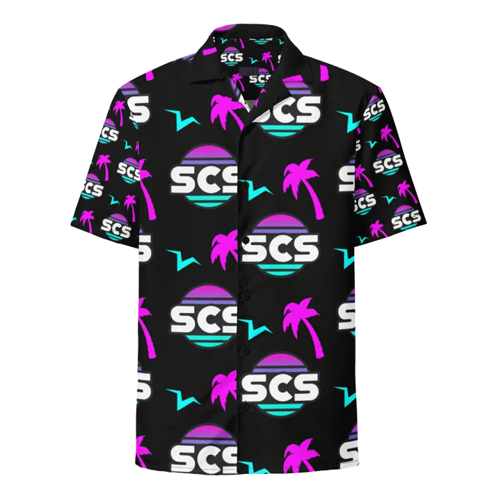SCS VIBES UNISEX BUTTON SHIRT product image (1)