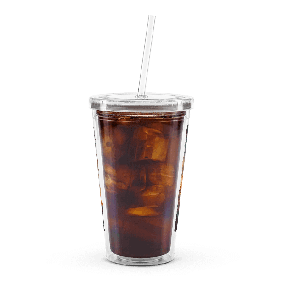 Enchanted Orange Lily Fairy Double Wall Tumbler product image (12)