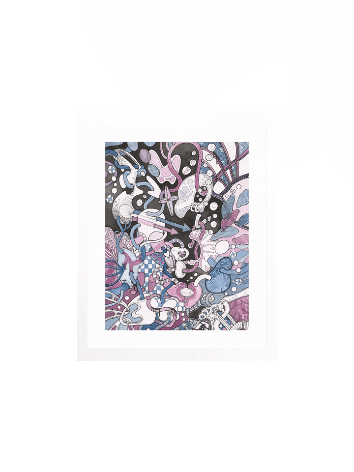 Bubbles - Original Art Print product image (2)
