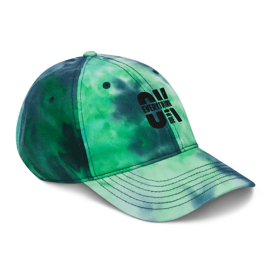 Groovy Tie-Dye Sportsman Dad Hat product image (6)