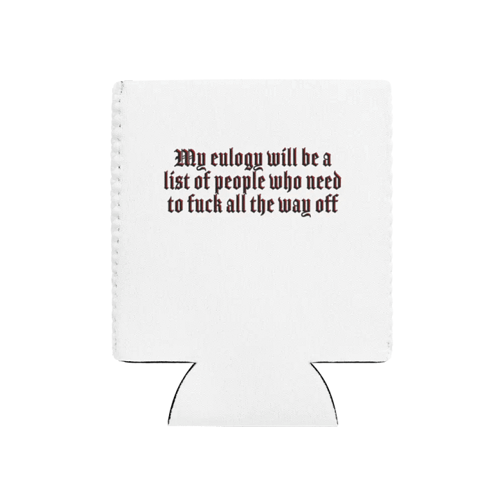 Eulogy - Coozie product image (3)