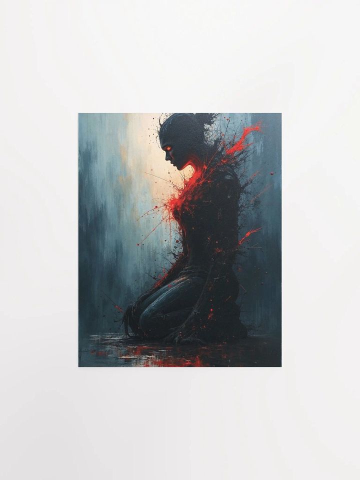 Ethereal Embers Matte Poster product image (7)