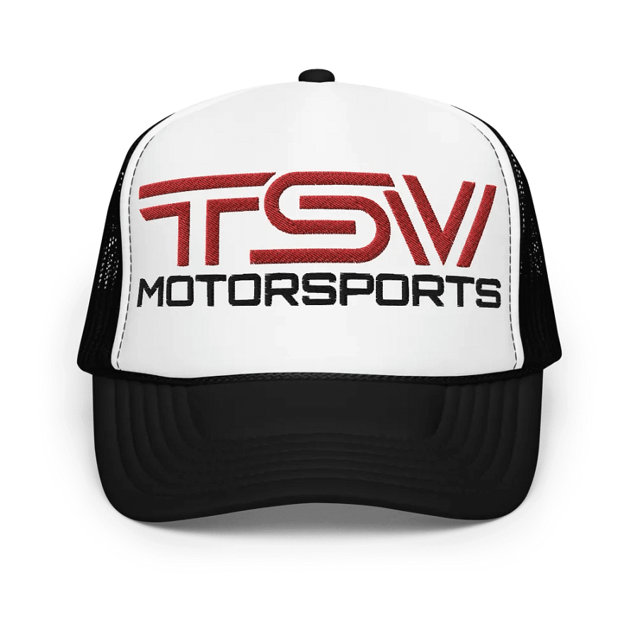Embroidered TSV Logo Foam Trucker Hat product image (1)