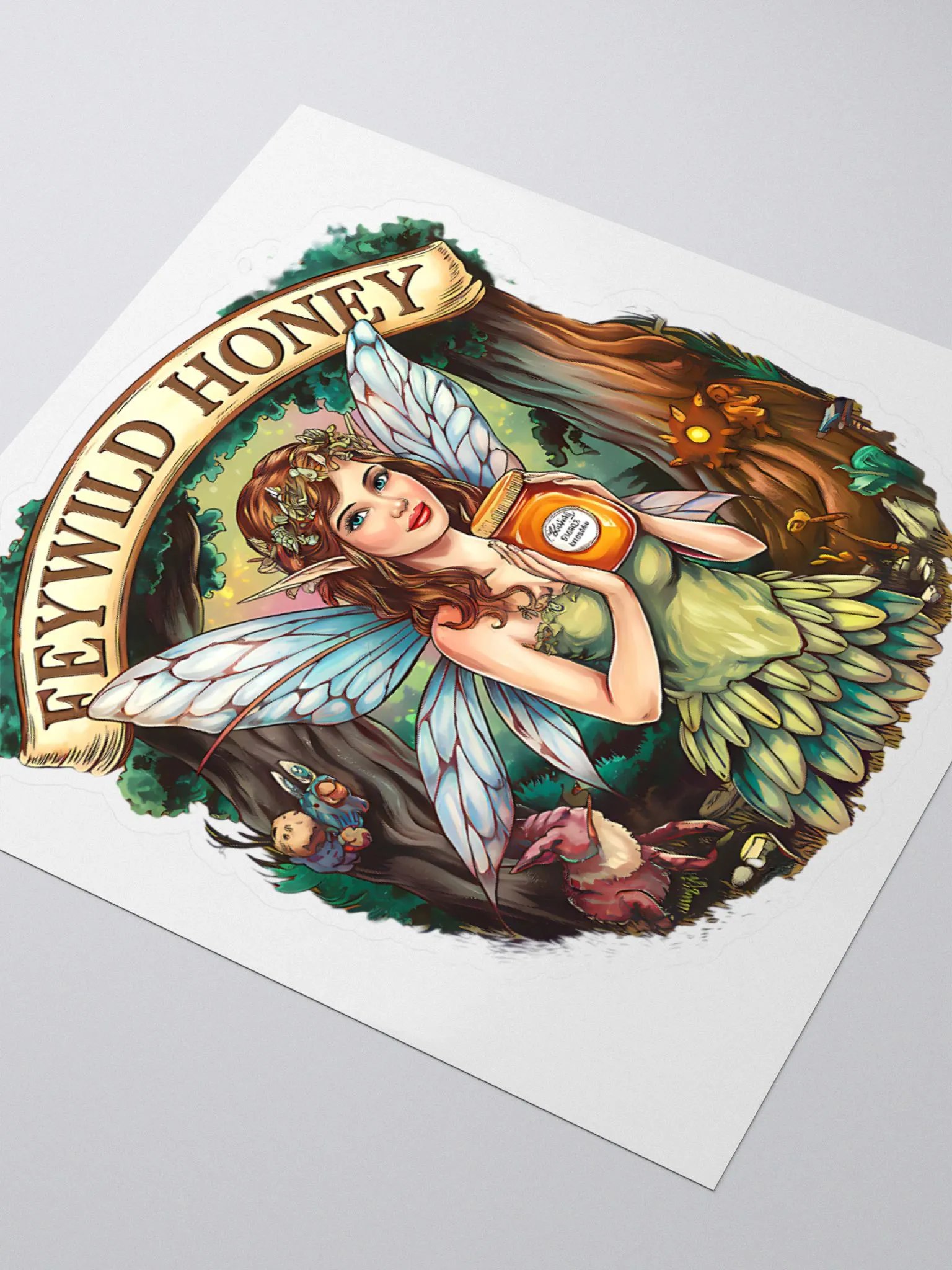 Feywild Honey Sticker product image (3)