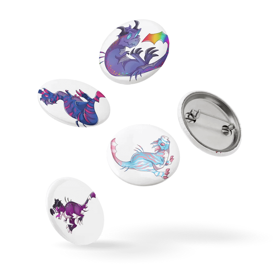Whimsical Nycta Pin Button Set product image (5)