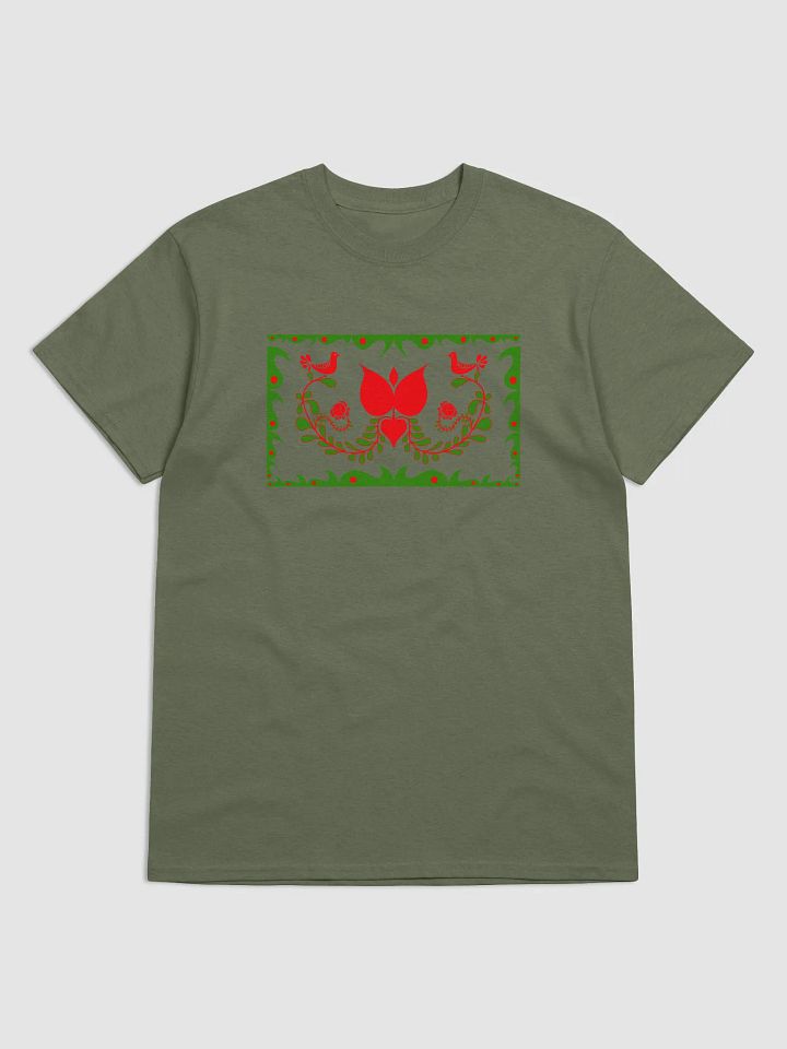 Symmetrical Hungary Floral Harmony T-Shirt product image (1)