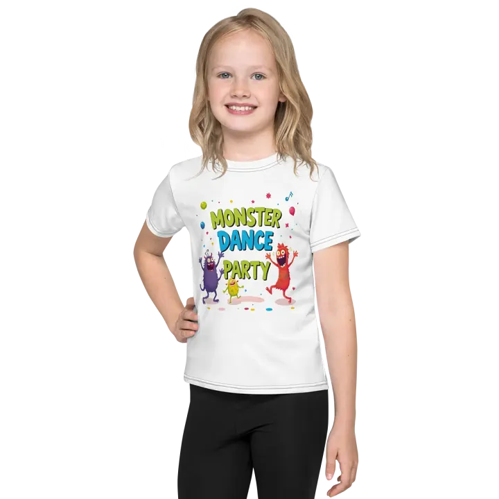 Monster Dance Party - Groovy Moves Kids Tee product image (1)