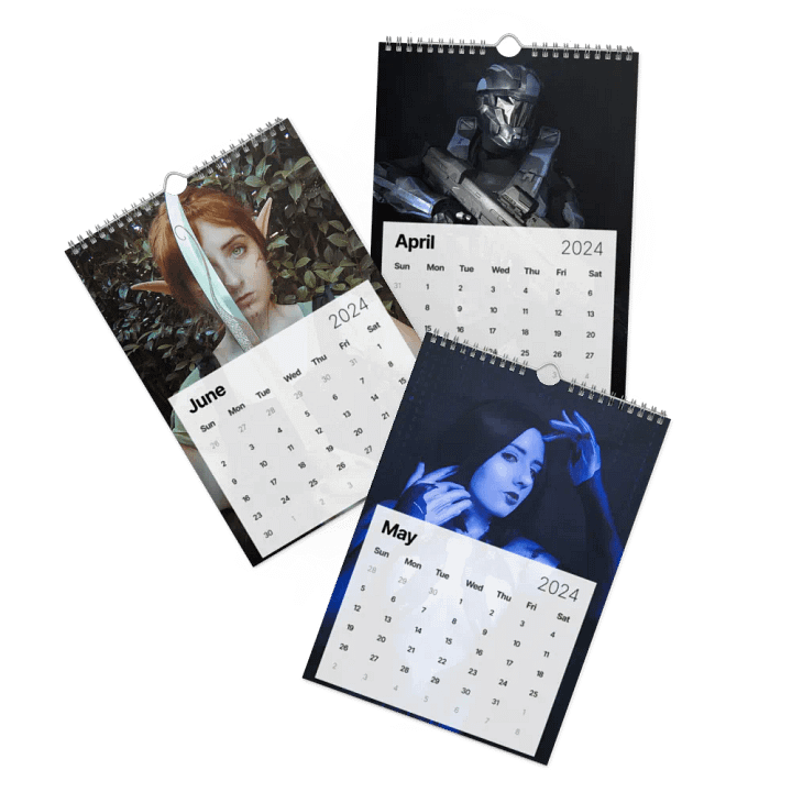 2024 Cosplay Calendar (Hardcopy) product image (2)
